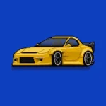 pixel car racer